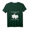 Damen Katzen Schlafshirt »Ich schnarche nicht ich schnurre« – Lustiges Pyjama mit V-Ausschnitt für Katzenliebhaberinnen & Geschenkidee