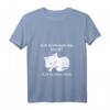 Damen Katzen Schlafshirt »Ich schnarche nicht ich schnurre« – Lustiges Pyjama mit V-Ausschnitt für Katzenliebhaberinnen & Geschenkidee
