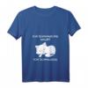 Damen Katzen Schlafshirt »Ich schnarche nicht ich schnurre« – Lustiges Pyjama mit V-Ausschnitt für Katzenliebhaberinnen & Geschenkidee