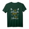 Ich Schnarche Nicht Ich Schnurre - Humorvolles Katzen Fan T-Shirt als Geschenkidee für Schlafmützen, Partner und Katzenliebhaber