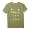 Ich Schnarche Nicht Ich Schnurre - Humorvolles Katzen Fan T-Shirt als Geschenkidee für Schlafmützen, Partner und Katzenliebhaber