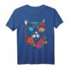 Katzenliebhaber Kunstwerk | Sonnenbrille Blume Tier Motiv Katze T-Shirt – Perfekt für Tierfreunde & Katzenfans