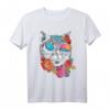 Katzenliebhaber Kunstwerk | Sonnenbrille Blume Tier Motiv Katze T-Shirt – Perfekt für Tierfreunde & Katzenfans