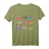 Yoga Meditation Katzen in Yoga Posen T-Shirt – Lustiges Spirituelles Design für Yoga- und Meditationsfans, perfekt als Geschenk zum Geburtstag oder besonderen Anlass