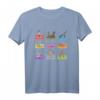 Yoga Meditation Katzen in Yoga Posen T-Shirt – Lustiges Spirituelles Design für Yoga- und Meditationsfans, perfekt als Geschenk zum Geburtstag oder besonderen Anlass