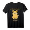 HapOwl T-Shirt für Misanthropen & Katzenliebhaber - Humorvolles Ironisches Geschenk für Sarkastische Menschen