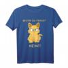 HapOwl T-Shirt für Misanthropen & Katzenliebhaber - Humorvolles Ironisches Geschenk für Sarkastische Menschen