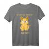 HapOwl T-Shirt für Misanthropen & Katzenliebhaber - Humorvolles Ironisches Geschenk für Sarkastische Menschen