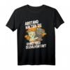 Abstand halten unnötiger Sozialkontakt Spruch Kätzchen Katze T-Shirt – Lustiges Geschenk für Freunde mit Humor, ideal zum Social Distancing & Witzige Sprüche
