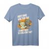 Abstand halten unnötiger Sozialkontakt Spruch Kätzchen Katze T-Shirt – Lustiges Geschenk für Freunde mit Humor, ideal zum Social Distancing & Witzige Sprüche
