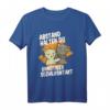 Abstand halten unnötiger Sozialkontakt Spruch Kätzchen Katze T-Shirt – Lustiges Geschenk für Freunde mit Humor, ideal zum Social Distancing & Witzige Sprüche
