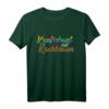 Kunterbunt Gegen Rechts T-Shirt - Toleranz, Rassismus & Nazis Bekämpfen, Geschenk für Freunde & Aktivisten