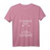 Damen Schlaf T-Shirt mit Katze - Lustiges V-Ausschnitt Shirt für Katzenliebhaberinnen, perfekt für lange Schlafstunden