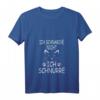 Damen Schlaf T-Shirt mit Katze - Lustiges V-Ausschnitt Shirt für Katzenliebhaberinnen, perfekt für lange Schlafstunden