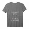 Damen Schlaf T-Shirt mit Katze - Lustiges V-Ausschnitt Shirt für Katzenliebhaberinnen, perfekt für lange Schlafstunden