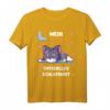 Mein Offizielles Schlafshirt Katze – Bequemer Schlafanzug für Katzenliebhaber, mit süßem Kätzchenmotiv