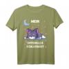 Mein Offizielles Schlafshirt Katze – Bequemer Schlafanzug für Katzenliebhaber, mit süßem Kätzchenmotiv