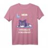 Mein Offizielles Schlafshirt Katze – Bequemer Schlafanzug für Katzenliebhaber, mit süßem Kätzchenmotiv