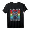 Ich mag Katzen und vielleicht 3 Leute Katzenliebhaber Katzen T-Shirt – Perfektes Geschenk für Katzenfans, Katzenmamas und Katzenpapas zum Geburtstag oder Weihnachten