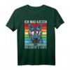 Ich mag Katzen und vielleicht 3 Leute Katzenliebhaber Katzen T-Shirt – Perfektes Geschenk für Katzenfans, Katzenmamas und Katzenpapas zum Geburtstag oder Weihnachten