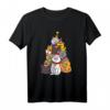 Katzen Kätzchen Cat Tree Weihnachten Weihnachtsbaum Geschenk T-Shirt - Lustiges Weihnachtsmotiv für Katzenliebhaber, Damen, Kinder & Tierfreunde