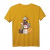 Katzen Kätzchen Cat Tree Weihnachten Weihnachtsbaum Geschenk T-Shirt - Lustiges Weihnachtsmotiv für Katzenliebhaber, Damen, Kinder & Tierfreunde