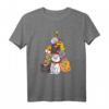 Katzen Kätzchen Cat Tree Weihnachten Weihnachtsbaum Geschenk T-Shirt - Lustiges Weihnachtsmotiv für Katzenliebhaber, Damen, Kinder & Tierfreunde