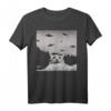 Alien UFO Funny Cat T-Shirt - Lustiges Katzen-Mem Geschenk für Katzenliebhaber & UFO-Fans