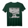 Alien UFO Funny Cat T-Shirt - Lustiges Katzen-Mem Geschenk für Katzenliebhaber & UFO-Fans