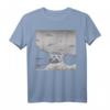 Alien UFO Funny Cat T-Shirt - Lustiges Katzen-Mem Geschenk für Katzenliebhaber & UFO-Fans
