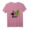 Was? Lustiges Weihnachts-T-Shirt für Katzenliebhaber - Perfekte Geschenkidee für Familie und Freunde zu Weihnachten