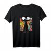 Kätzchen T-Shirt mit Schwarzer Katze - Miau Motiv, Perfekt für Katzenliebhaber & als Geschenk