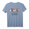 Offizielles Schlafshirt mit süßer Katze & Faultier – Bequeme Schlafkleidung für Damen, Herren & Kinder, ideales Geschenk für Tier- und Schlafliebhaber