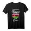 Kenia Flagge T-Shirt - Perfektes Geschenk für Kenia Fans, Urlaub & Kenianische Wurzeln
