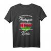 Kenia Flagge T-Shirt - Perfektes Geschenk für Kenia Fans, Urlaub & Kenianische Wurzeln