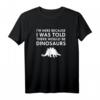 Ich von wäre Dinosaurier Stegosaurus Dino T-Shirt – Perfektes Geschenk für Dinosaurier-Fans, Kinder & Science Fair Teilnehmer