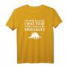 Ich von wäre Dinosaurier Stegosaurus Dino T-Shirt – Perfektes Geschenk für Dinosaurier-Fans, Kinder & Science Fair Teilnehmer