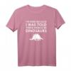 Ich von wäre Dinosaurier Stegosaurus Dino T-Shirt – Perfektes Geschenk für Dinosaurier-Fans, Kinder & Science Fair Teilnehmer
