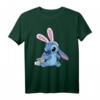 HapOwl Stitch mit Osterhase T-Shirt - Official Merchandise für Männer, Frauen, Jungen & Mädchen, perfekt für Oster- und Geburtstagsfeiern