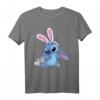 HapOwl Stitch mit Osterhase T-Shirt - Official Merchandise für Männer, Frauen, Jungen & Mädchen, perfekt für Oster- und Geburtstagsfeiern