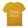 Schönheit ist mein Beruf Kosmetikerin T-Shirt – Klassisch geschnitten, doppelt genähter Saum, ideal für Beauty-Profis und als Geschenk
