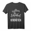 Schönheit kommt aus Kroatien T-Shirt - Stolzes Design mit kroatischer Flagge, ideales Geschenk für Kroatien-Fans, Urlauber & Reiseliebhaber