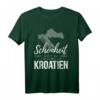 Schönheit kommt aus Kroatien T-Shirt - Stolzes Design mit kroatischer Flagge, ideales Geschenk für Kroatien-Fans, Urlauber & Reiseliebhaber