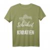 Schönheit kommt aus Kroatien T-Shirt - Stolzes Design mit kroatischer Flagge, ideales Geschenk für Kroatien-Fans, Urlauber & Reiseliebhaber