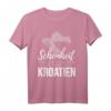 Schönheit kommt aus Kroatien T-Shirt - Stolzes Design mit kroatischer Flagge, ideales Geschenk für Kroatien-Fans, Urlauber & Reiseliebhaber