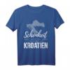 Schönheit kommt aus Kroatien T-Shirt - Stolzes Design mit kroatischer Flagge, ideales Geschenk für Kroatien-Fans, Urlauber & Reiseliebhaber