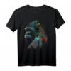 Gorilla Bunt Affe Kunst Tier T-Shirt – Perfekt für Tierliebhaber, Freunde und Familie