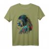 Gorilla Bunt Affe Kunst Tier T-Shirt – Perfekt für Tierliebhaber, Freunde und Familie
