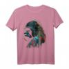 Gorilla Bunt Affe Kunst Tier T-Shirt – Perfekt für Tierliebhaber, Freunde und Familie