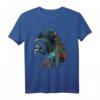 Gorilla Bunt Affe Kunst Tier T-Shirt – Perfekt für Tierliebhaber, Freunde und Familie
